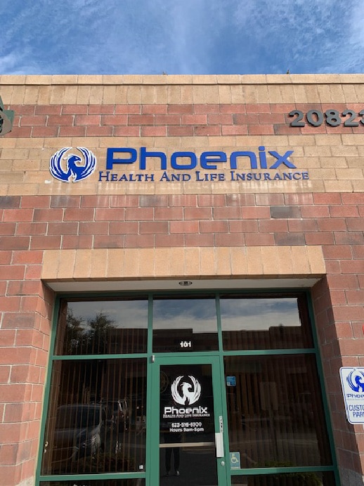 Phoenix Health And Life Insurance Front Office Photo Near Maricopa