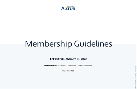Altrua Membership Guidelines
